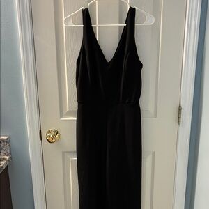 Chic Black Sleeveless Jumpsuit